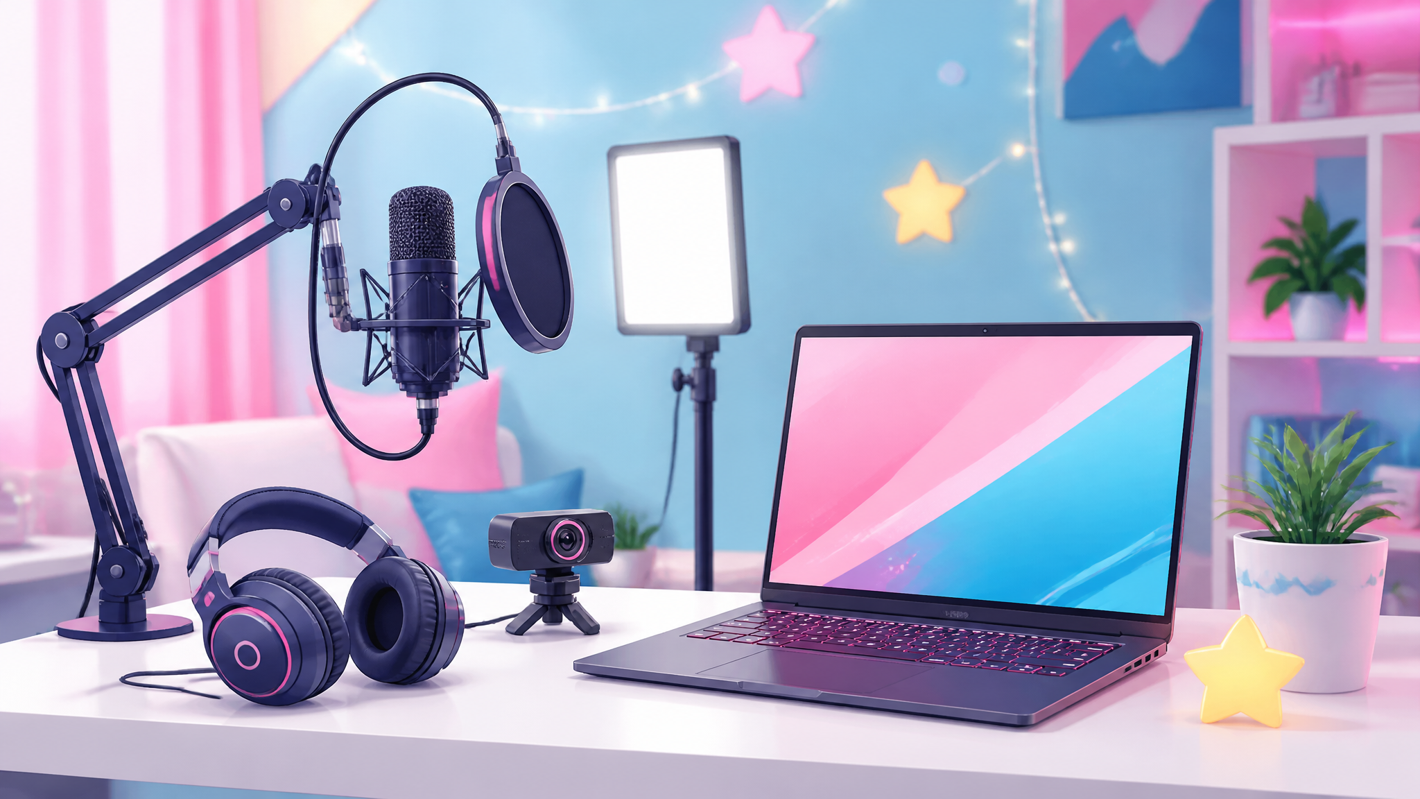 初心者VTuberが最初にそろえたい配信機材 のアイキャッチ画像
