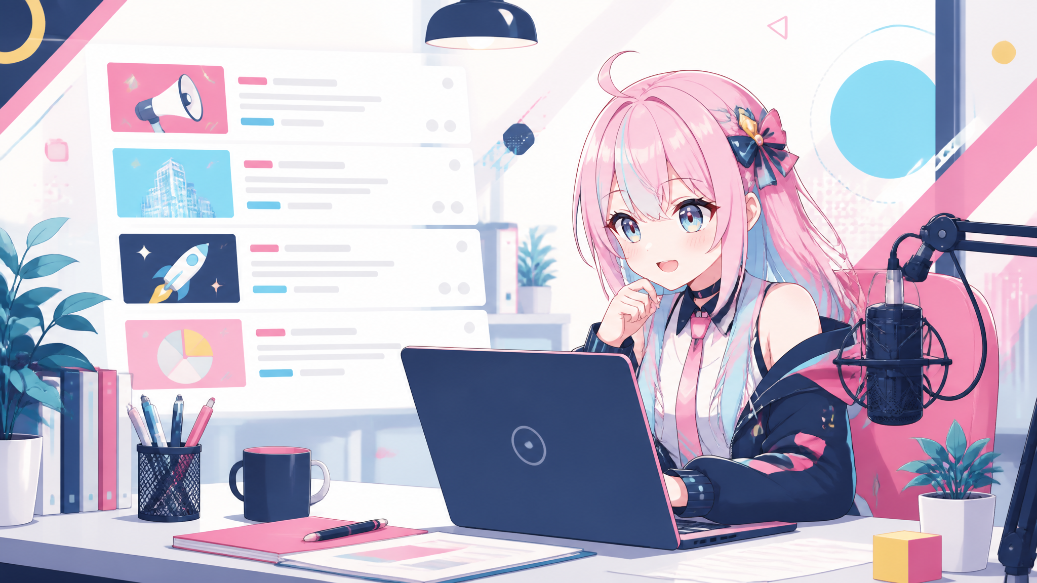 PR TIMESから見るVTuber業界ニュースと個人勢が学べる動き のアイキャッチ画像