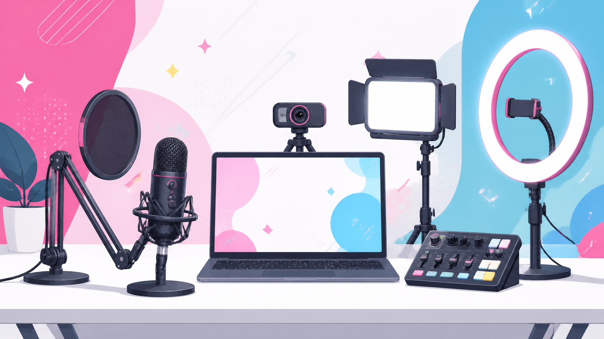 初心者VTuber向け配信機材おすすめ5選|まず音・光・操作を整える の本文イメージ画像 1