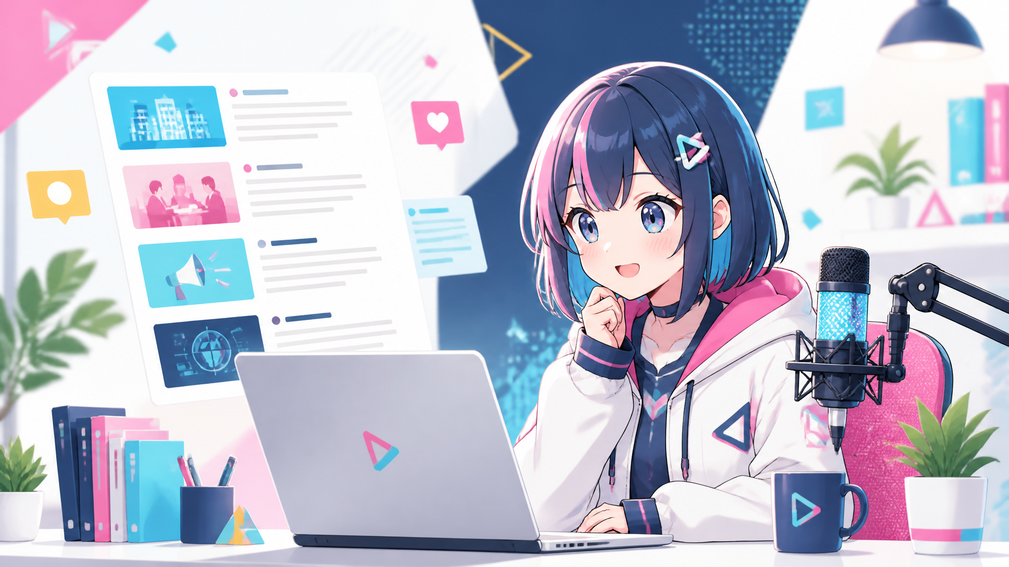 PR TIMESから見るVTuber業界ニュースと個人勢が学べる動き のアイキャッチ画像