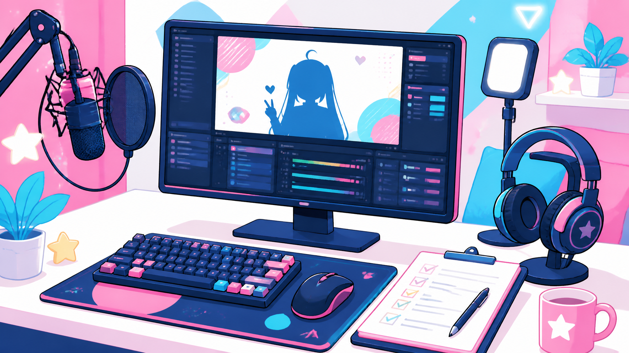 個人VTuberが週末に見直したいOBSシーン整理｜配信前の迷いを減らす のアイキャッチ画像