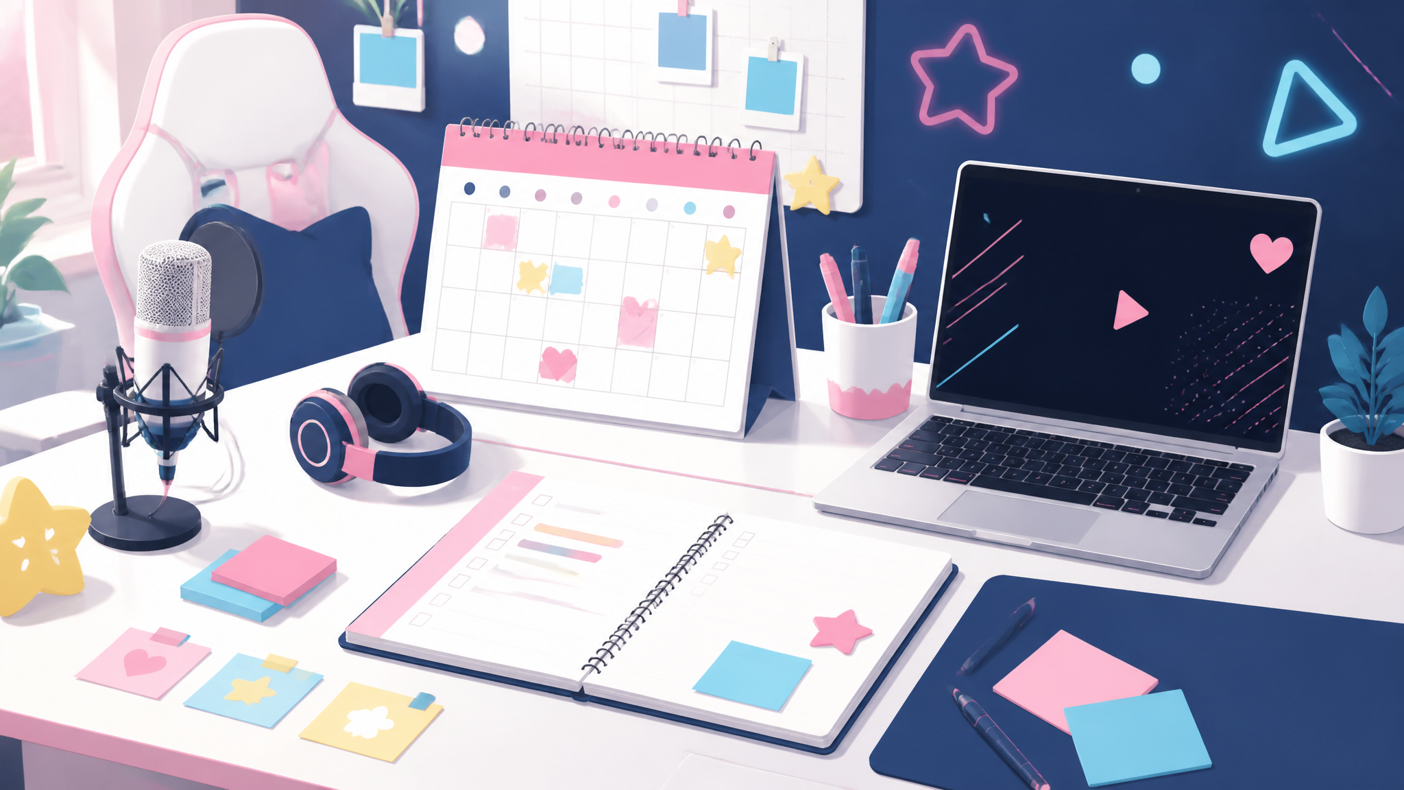 個人VTuberが配信頻度を続けるコツ｜無理なく止まらない週間設計 の本文イメージ画像 1