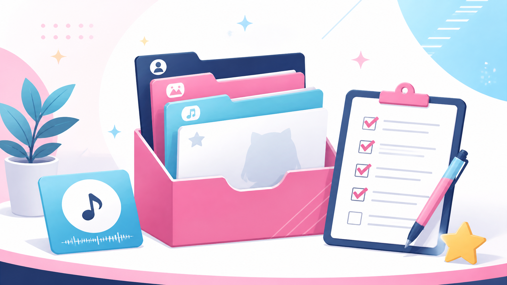 VTuber素材を使ったあとで「これ使えたっけ？」と焦らない1行保存メモ術 の本文イメージ画像 1