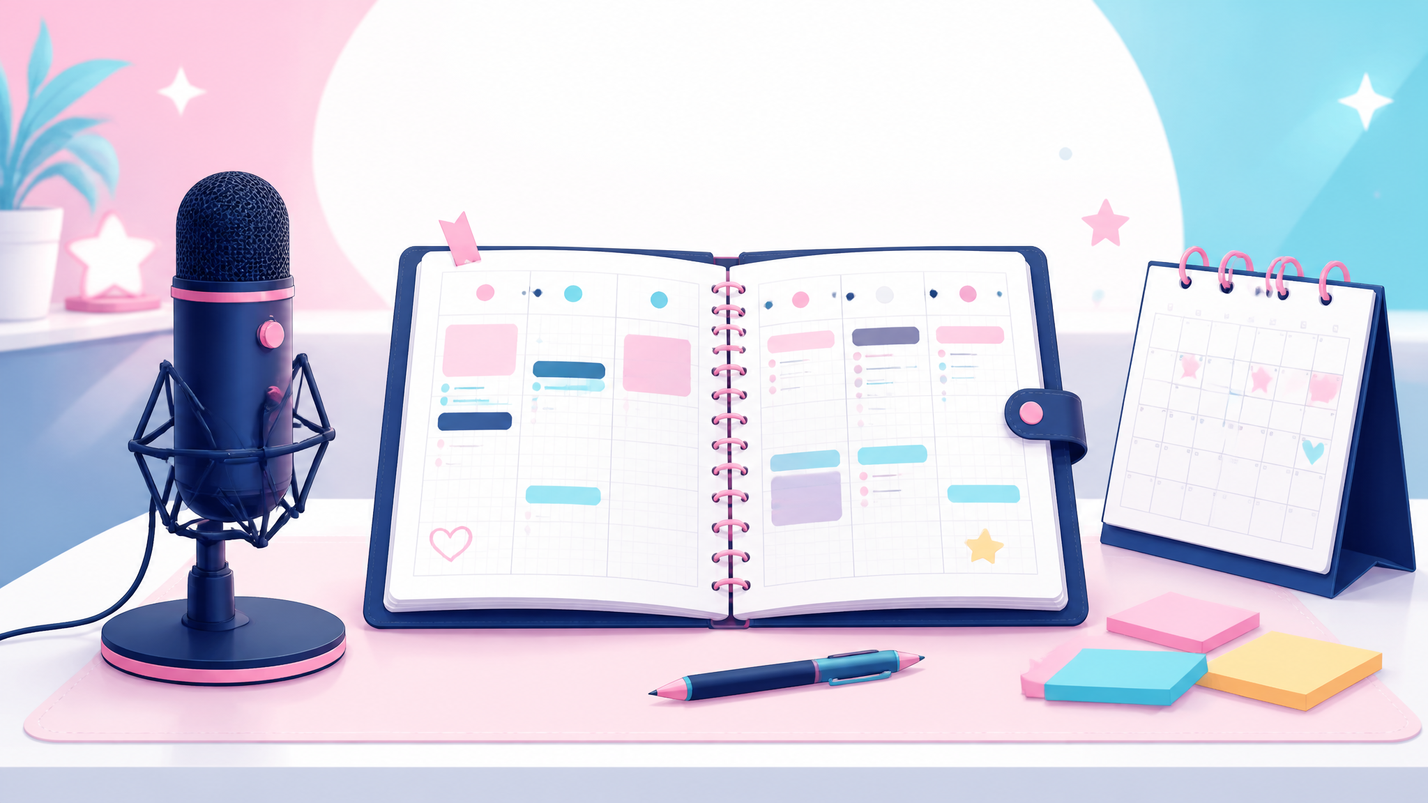 個人VTuberの1週間活動計画｜「振り返り5分」が配信より視聴者を定着させる理由 の本文イメージ画像 1