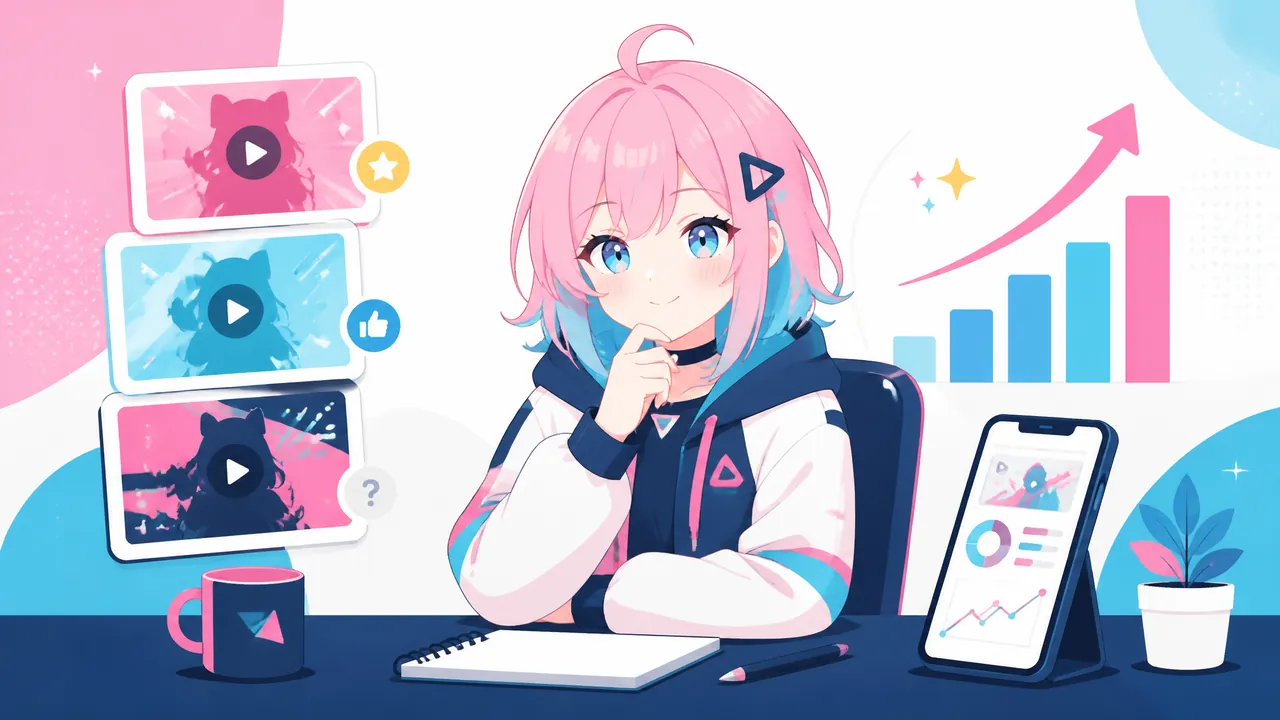 サムネに顔を入れても伸びない個人VTuberが見落とす「主役ゼロ」の盲点 のアイキャッチ画像