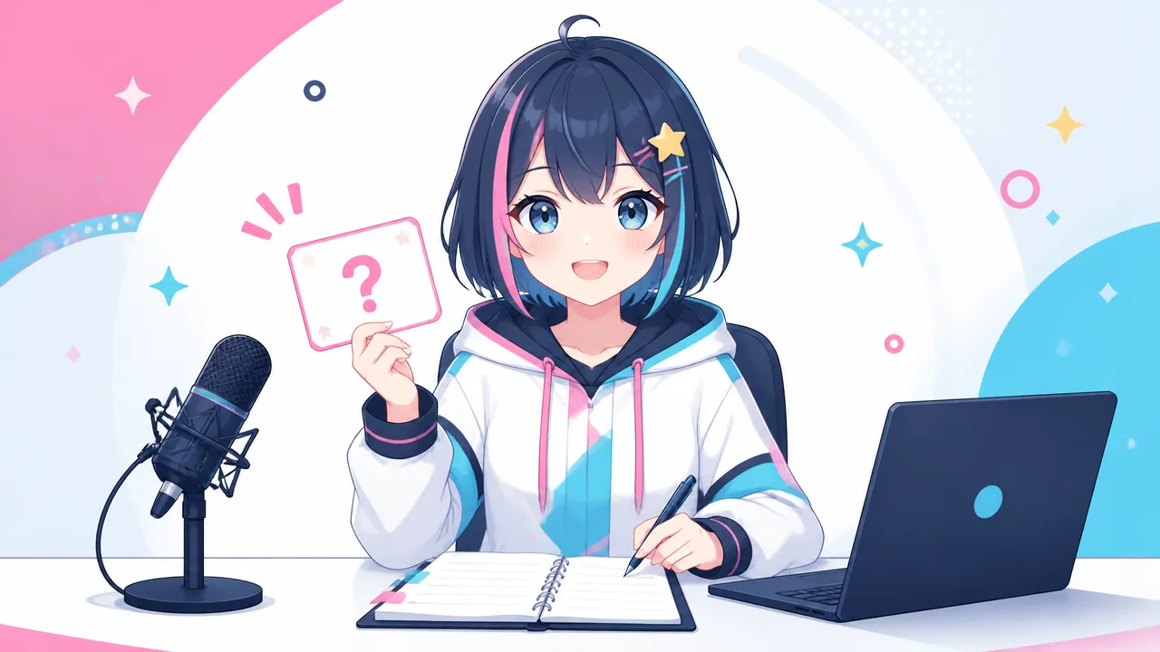 雑談が続かない個人VTuberが「事前質問」だけで会話を回せる配信ネタの作り方 の本文イメージ画像 1
