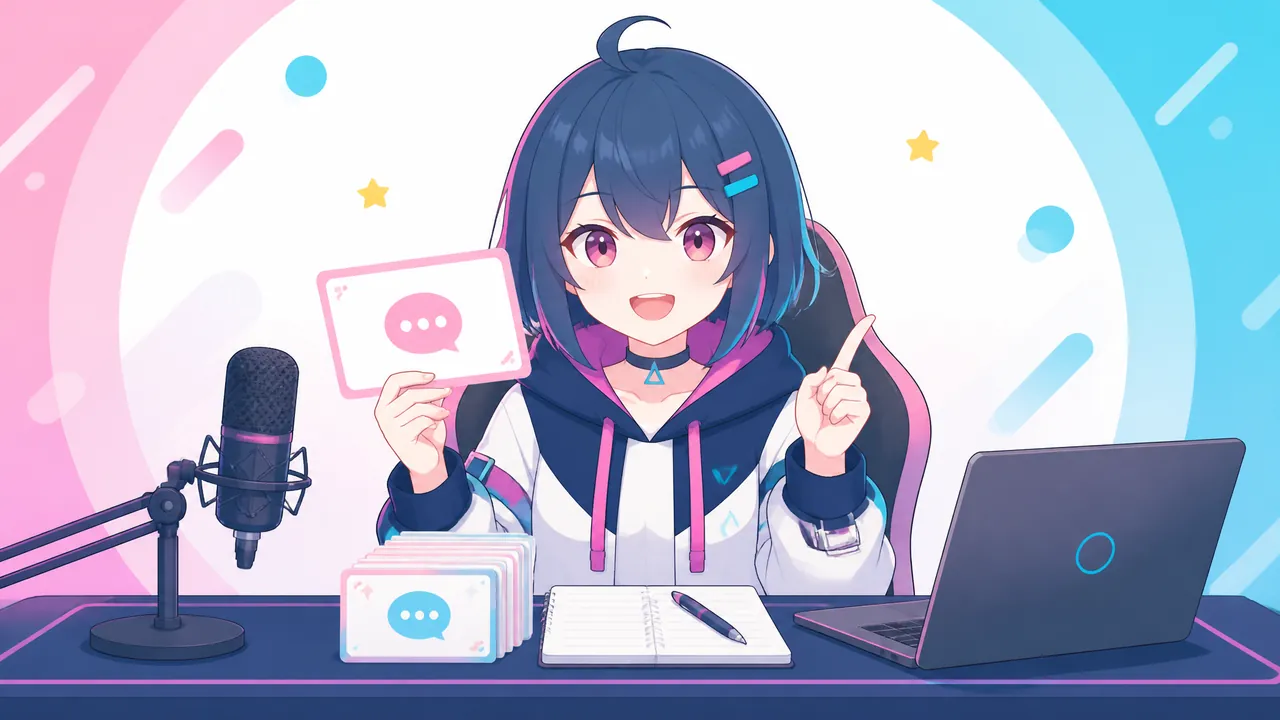雑談が続かない個人VTuberが「事前質問」だけで会話を回せる配信ネタの作り方 のアイキャッチ画像