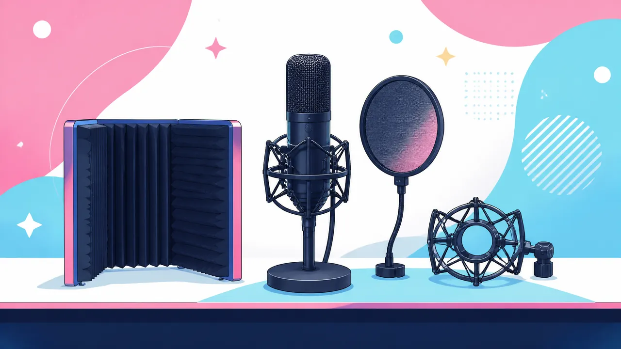 VTuberの声をクリアにする「買う前の1確認」｜ポップガード・ショックマウント・防音グッズ5選 のアイキャッチ画像