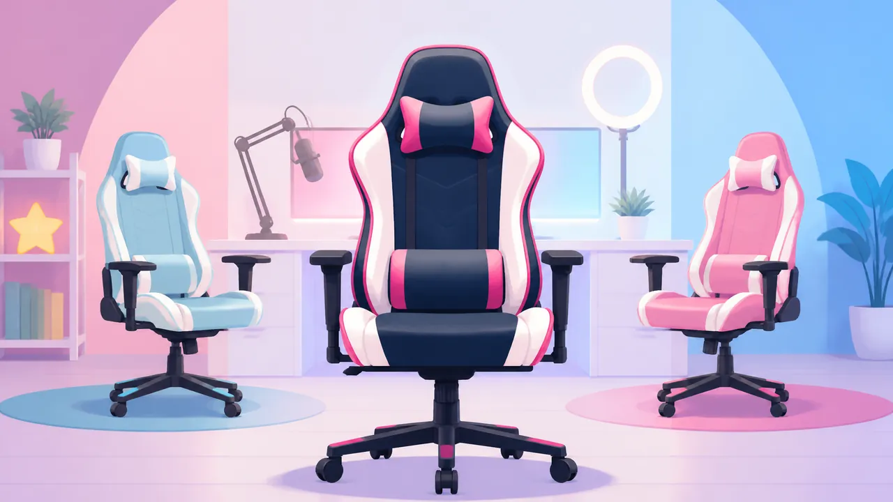 高いチェアを買う前に知りたい｜VTuber向け長時間配信チェア5選と腰が守れる選び方 のアイキャッチ画像
