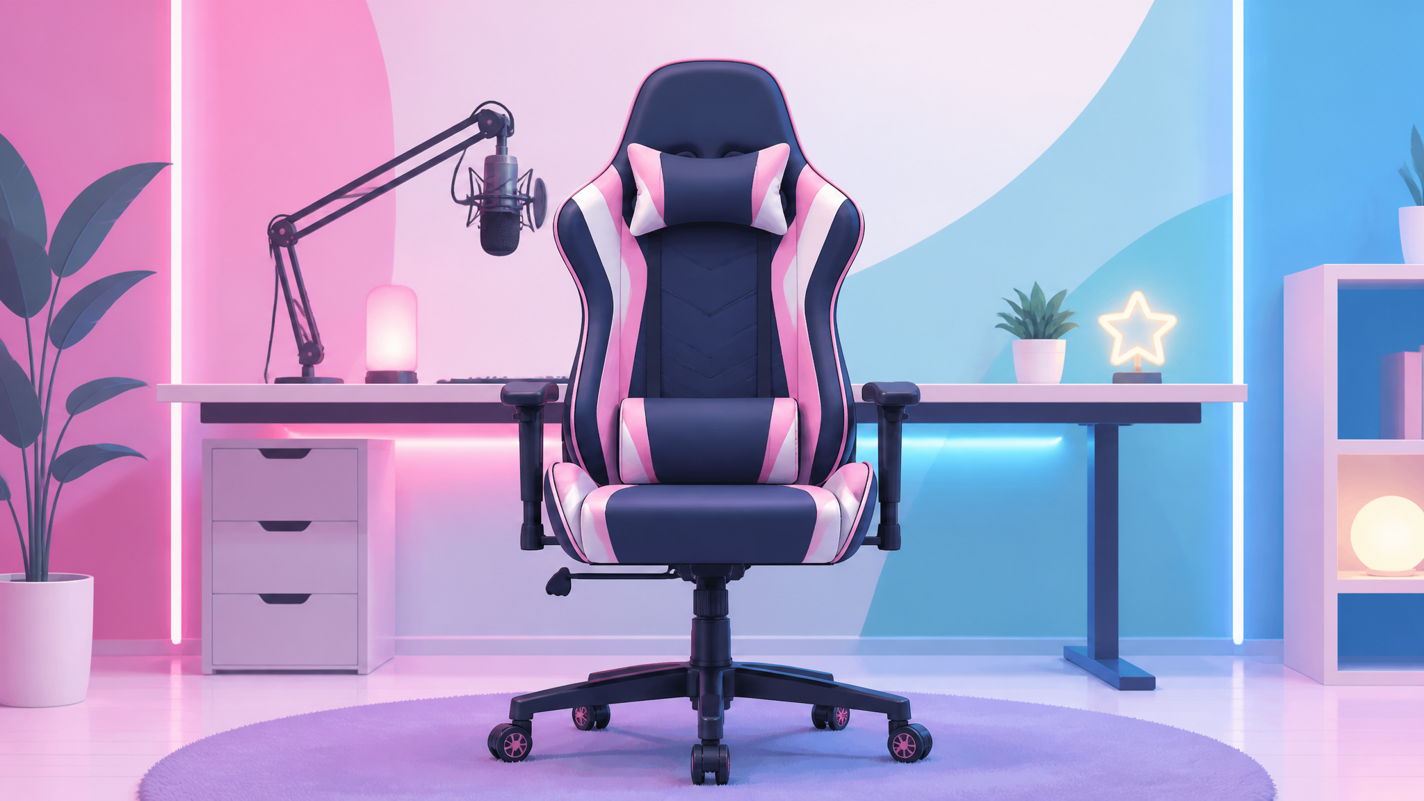 VTuber向け長時間配信チェアの比較イメージ