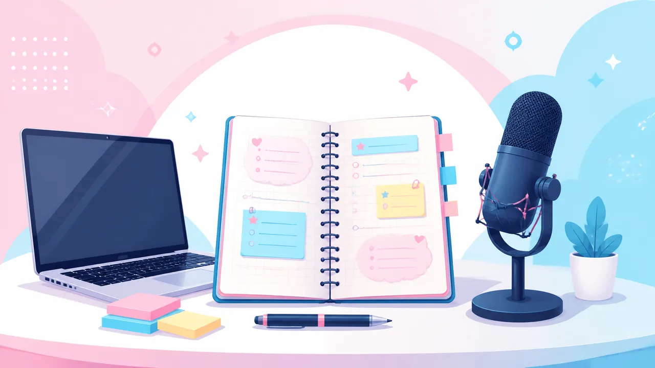 VTuberの節目と専門テーマを整理するイメージ